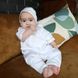Крестильный костюм для мальчика "Завитки" ANGELSKY, AN5911, 0-1 мес (56 см), 0-1 мес